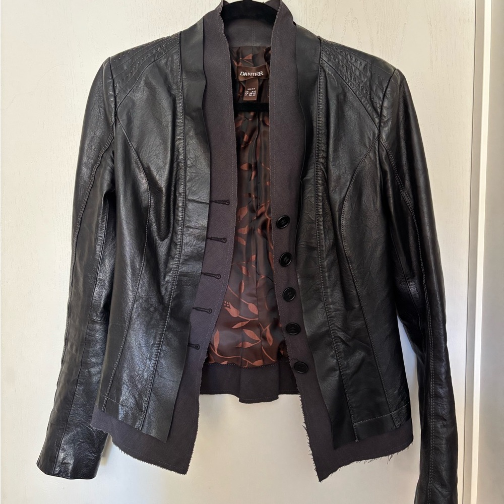 Danier Black Leather Women's Jacket